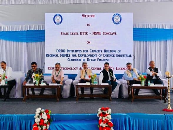 India News | DRDO Organises Conclave for Capacity Building of MSMEs for Development of UP Defence Industrial Corridor