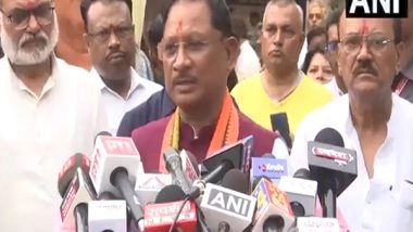 India News | Chhattisgarh CM Vishnu Deo Sai Conducts Aerial Survey to Review Situation in Flood-hit Bastar, Dantewada