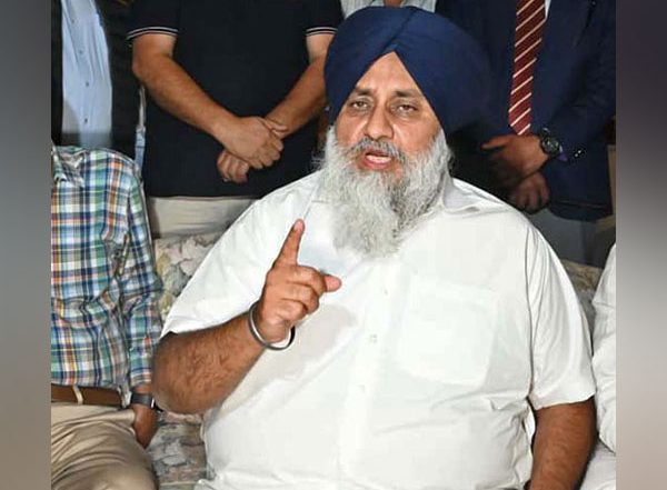 India News | SAD Chief Sukhbir Badal Convenes Emergency Meeting on Punjab Floods