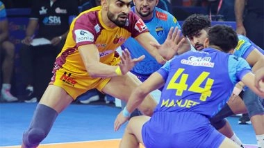 Sports News | Super 10s from Vijay, Bharat and Ankit's High Five Leads Telugu Titans to Commanding Win Vs the Warriorz
