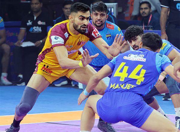 Sports News | Super 10s from Vijay, Bharat and Ankit's High Five Leads Telugu Titans to Commanding Win Vs the Warriorz