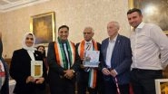 Business News | Special Presence of Dr. Arpit Chopra Jain at the International Peace Conclave Held at the House of Lords, London