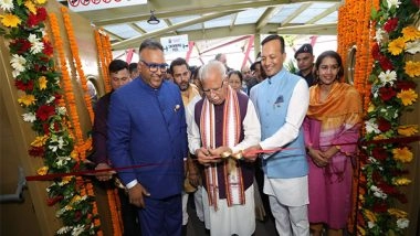 Business News | Union Minister Manohar Lal Khattar Dedicates World Class Sports Academy at JGU to the Nation