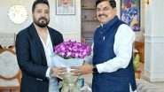 Entertainment News | Mika Singh Meets Madhya Pradesh CM Mohan Yadav at His Residence in Bhopal