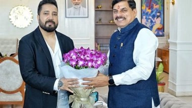 Entertainment News | Mika Singh Meets Madhya Pradesh CM Mohan Yadav at His Residence in Bhopal