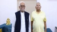 India News | 20 Senior Advocates Issue Joint Statement on B. Sudarshan Reddy and Lalu Prasad Yadav Meeting