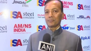 Business News | Jindal Steel's Crude Steel Production May Rise to 12 Million Tonnes in FY26, Up 50% on Year: Naveen Jindal