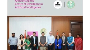 Business News | Deakin University and Government of Telangana Announce Intent to Advance AI Innovation in India