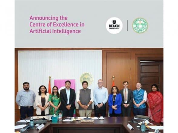 Business News | Deakin University and Government of Telangana Announce Intent to Advance AI Innovation in India
