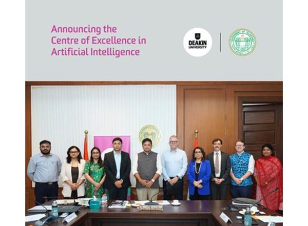 Business News | Deakin University and Government of Telangana Announce Intent to Advance AI Innovation in India