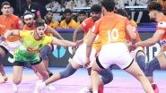 PKL 2025: Ayan Lohchab Leads Patna Pirates to First Victory of Pro Kabaddi League Season 12 With Impressive Win Over Puneri Paltan