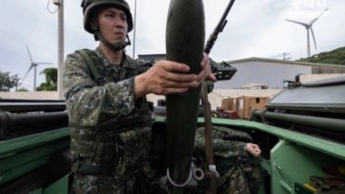 World News | Taiwan Detects 3 Chinese Aircraft, 6 Vessels, 1 Official Ship Near Its Territory