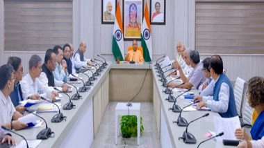 India News | CM Yogi Reviews Preparations for UP International Trade Show; PM Modi to Inaugurate on Sept 25