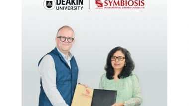 Business News | Symbiosis International and Deakin University Forge Landmark Partnership with Global Learning Hub in Pune