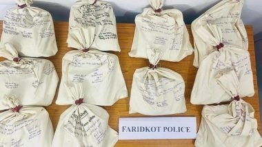 India News | Two Held with over 12 Kg of Heroin in Punjab's Faridkot