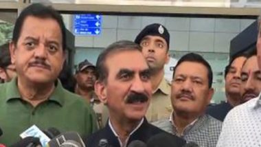 India News | CM Sukhu Seeks Special Relief Package from Centre as PM Modi Set to Arrive in Himachal to Assess Flood Situation, Landslide Damage