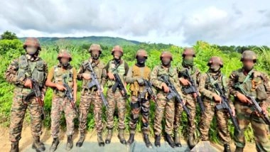 India News | Indian Army and Assam Rifles Conduct Joint Security Operation in Manipur