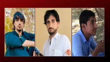 World News | Pakistan Security Forces Accused of Abducting Seven Baloch Men