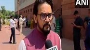 India News | CP Radhakrishnan's Life Has Been Full of Achievements, He Will Win with Full Majority: BJP's Anurag Thakur