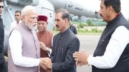 India News | Himachal CM Welcomes PM Modi at Kangra Airport