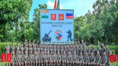 India News | Indian Armed Forces Contingent Departs for Multilateral Exercise Zapad 2025 in Russia