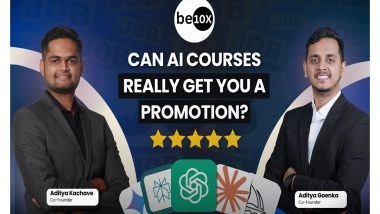 Business News | Can AI Courses Really Get You a Promotion? Inside the Be10X Review