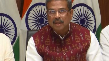 India News | Delhi: Dharmendra Pradhan, Ashwini Vaishnaw Hold Meeting over Progress of Railway Projects in Odisha