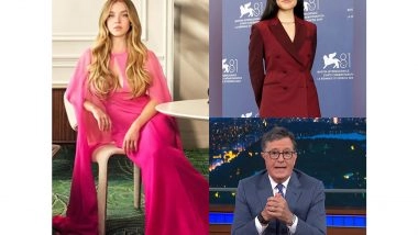 Entertainment News | Emmy Awards 2025: Sydney Sweeney, Stephen Colbert, Jenna Ortega Named Among Many Presenters