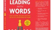 Business News | Executive Coach and Author Smita Das Jain's Leading With Words, a Breakthrough Guide to Leadership Communication, is Out Now