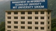 Business News | MIT Sikkim Commences Operations, Sikkim Government-Approved Institution Brings World-Class Education to Northeast