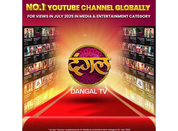 Business News | Dangal TV Channel Ranked No.1 on YouTube Globally as Per Tubular Leaderboard in Media & Entertainment and Films & Movies Categories
