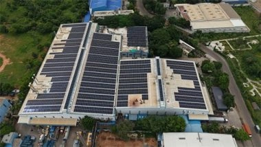 Business News | Guna Solar Commissions 994.2 KW Rooftop Solar Plant for Modine Thermal Under Zero-Investment Model