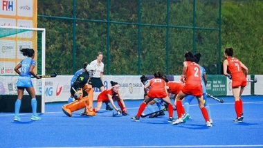 Sports News | Women's Hockey Asia Cup 2025: India Sails to 4-2 Win in First Super 4s Fixture