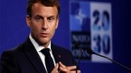 World News | French President Macron Meets Qatari Emir, Reiterates His Commitment to Sovereignty of Qatar After Israeli Strikes