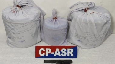 India News | Amritsar Police Bust Cross-border Heroin Cartel, 12 Kg Drugs Seized, Four Arrested