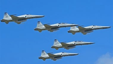 World News | Taiwan Records 14 PLA Aircraft, 5 PLAN Vessels Around Its Territory