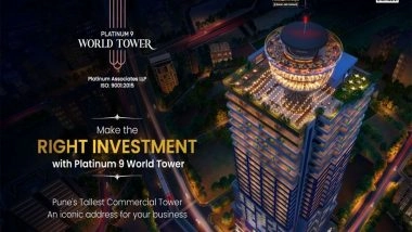 Business News | Platinum 9 World Tower Launches in Pune, Redefining Premium Office Spaces with Landmark Features