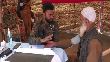 India News | J-K: Indian Army Conducts Free Medical Camp at Poonch's Arai Village; Distributes Wheelchairs, Sticks to Specially-abled