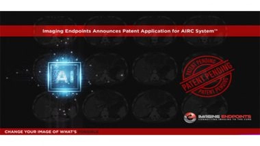 Business News | Imaging Endpoints Announces Patent Application for AI Review Charter System