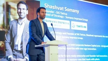Business News | SIG Tattva Invests INR 3.5 Crore in Crion Technologies; Launches Industry-first 'Pilot Before Pitch' Program for Start-ups
