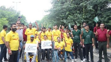 Business News | Delhi Walkathon Unites Citizens for Accessibility & Inclusion - FIIB X IDEA Lead 5 Km Walkathon for a Barrier-Free Tomorrow