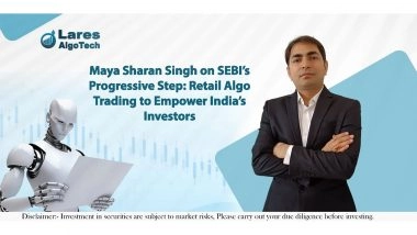 Business News | Maya Sharan Singh on SEBI's Progressive Step: Retail Algo Trading to Empower India's Investors