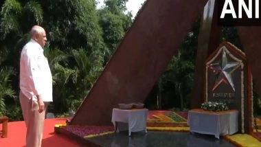 India News | Gujarat CM Bhupendra Patel Pays Tribute to Nine Forest Personnel for Their Sacrifice in Protecting Forests, Wildlife