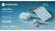 Business News | Motorola X Swarovski&reg; Brilliant Collection Goes on Sale Today - Razr 60 & Moto Buds LOOP Swarovski Edition at a Limited Combo Price of INR 59,999*