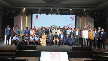 Business News | Triton Valves Celebrates 50 Glorious Years with His Highness the Maharaja of Mysuru, Industry Icons Nandan Nilekani, Swapnil Jain, and Auto Sector Leaders