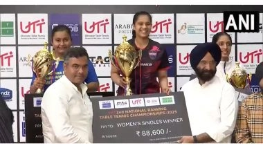Sports News | Delhi Ministers Felicitate UTT 2nd National Ranking Championship 2025 Winners
