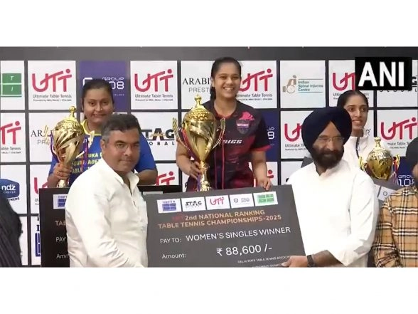 Sports News | Delhi Ministers Felicitate UTT 2nd National Ranking Championship 2025 Winners