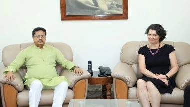 India News | Tripura CM Saha Meets US Consul General Kathy Giles-Diaz in Agartala