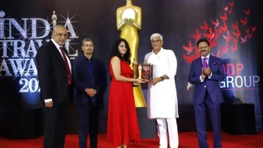 Business News | Thrillophilia CEO Chitra Gurnani Daga Honoured as 'Face of Future Travel' at India Travel Awards 2025