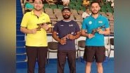 Sports News | ISSF WC: Bhavesh Shekhawat in Strong Position After Stage 1 of 25m Rapid Fire Pistol Qualification